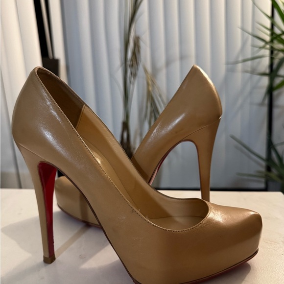 Elegant Beige High Heels